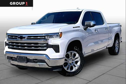 Summit White 2022 Chevrolet Silverado 1500 LTZ