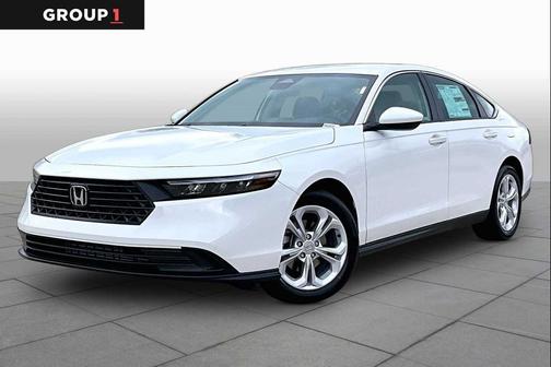 Platinum White Pearl 2026 Honda Accord LX 1.5T