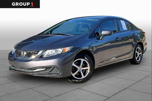 Modern Steel Metallic 2015 Honda Civic SE