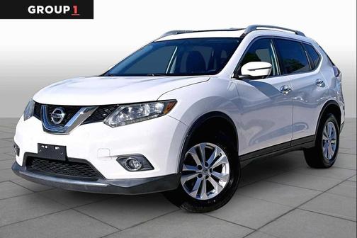 Glacier White 2016 Nissan Rogue SV