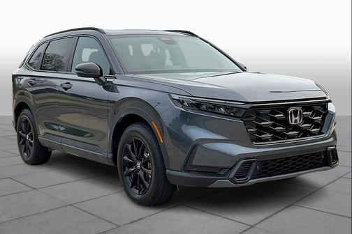 Meteorite Gray Metallic 2026 Honda CR-V Hybrid Sport-L FWD