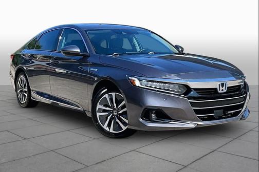 Modern Steel Metallic 2021 Honda Accord Hybrid EX-L