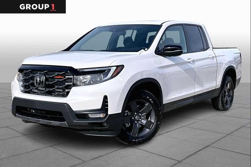 Platinum White Pearl 2026 Honda Ridgeline TrailSport