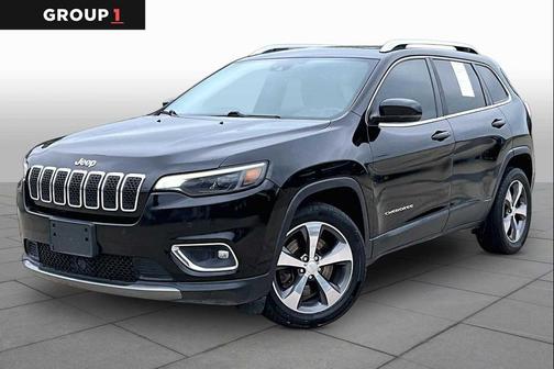 Diamond Black Crystal Pearlcoat 2020 Jeep Cherokee Limited
