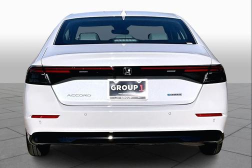 Platinum White Pearl 2026 Honda Accord Hybrid EX-L