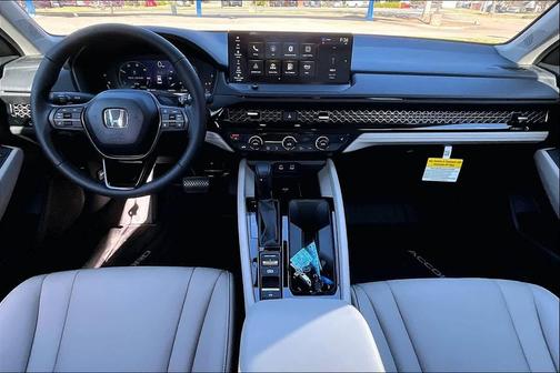 Platinum White Pearl 2026 Honda Accord Hybrid EX-L