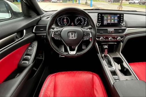 Platinum White Pearl 2019 Honda Accord Sport