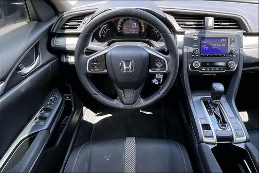 Crystal Black Pearl 2018 Honda Civic LX
