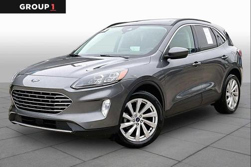 CARBONIZED GRAY 2022 Ford Escape Titanium