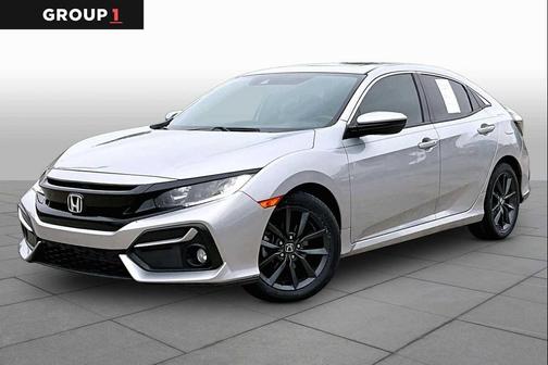 Lunar Silver Metallic 2021 Honda Civic EX