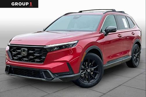 Radiant Red Metallic 2024 Honda CR-V Hybrid Sport FWD