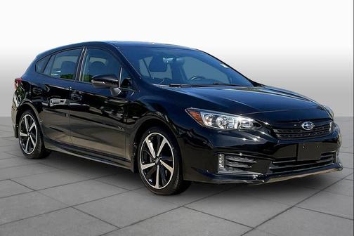 Crystal Black Silica 2023 Subaru Impreza Sport