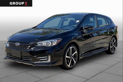 Crystal Black Silica 2023 Subaru Impreza Sport