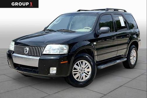 Black 2007 Mercury Mariner Premier