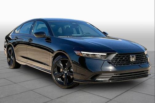 Crystal Black Pearl 2026 Honda Accord Hybrid Sport-L