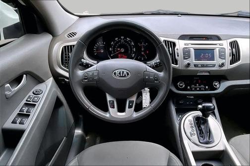 Clear White 2014 Kia Sportage EX