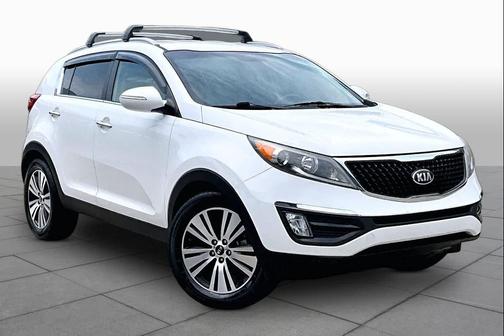 Clear White 2014 Kia Sportage EX