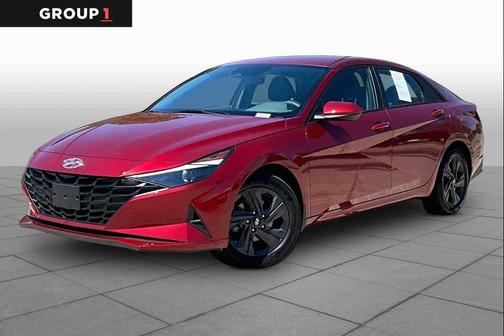 Ultimate Red 2023 Hyundai ELANTRA SEL