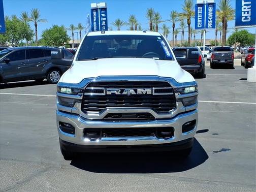 Bright White Clearcoat 2025 RAM 2500 Big Horn