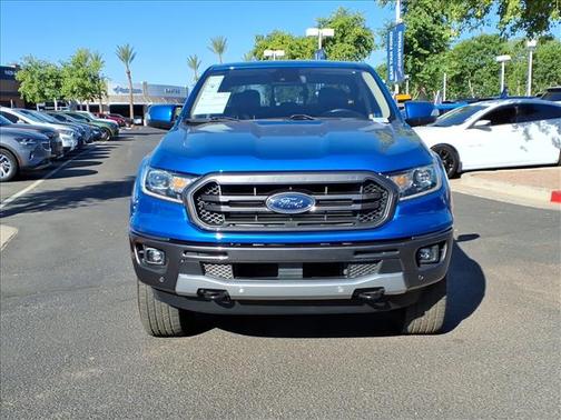 Blue Metallic 2021 Ford Ranger Lariat
