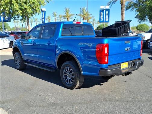 Blue Metallic 2021 Ford Ranger Lariat