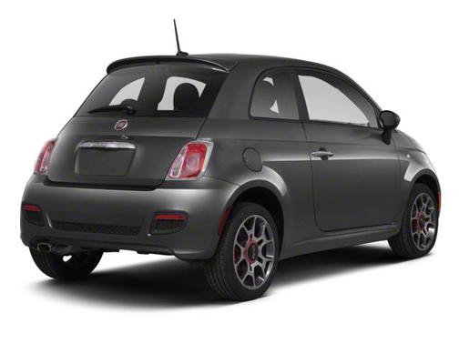 Bianco White 2012 FIAT 500 Pop