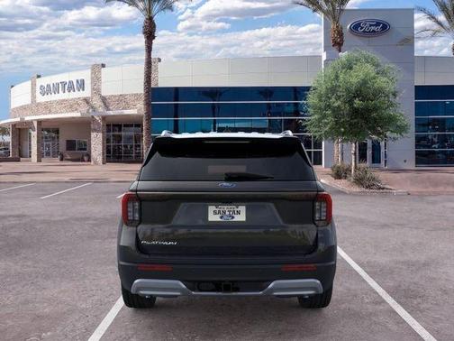 Black Metallic 2026 Ford Explorer Platinum