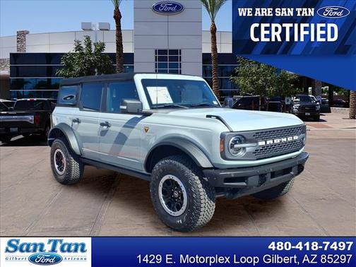 Cactus Green / Gray 2021 Ford Bronco Badlands