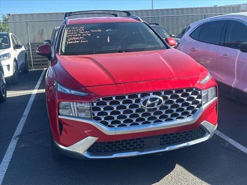 Calypso Red 2022 Hyundai SANTA FE SEL