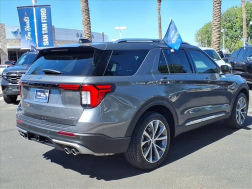 Carbonized Gray Metallic 2025 Ford Explorer Platinum