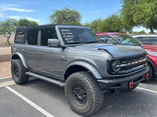Carbonized Gray Metallic 2023 Ford Bronco Outer Banks Advanced
