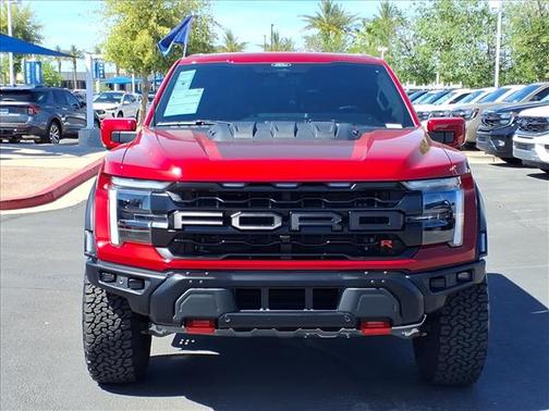 Rapid Red Metallic Tinted Clearcoat 2024 Ford F-150 Raptor