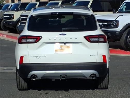 White Metallic 2023 Ford Escape Platinum
