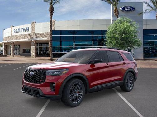 Red Metallic 2026 Ford Explorer ST