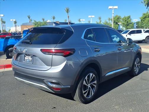 Satin Steel Metallic 2021 Buick Envision Essence