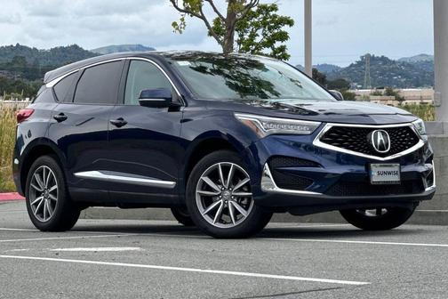 Apex Blue Pearl 2021 Acura RDX Technology Package