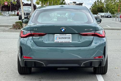 Green Metallic 2026 BMW i4 Gran Coupe eDrive40