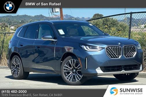 Arctic Race Blue Metallic 2026 BMW X3 30 xDrive