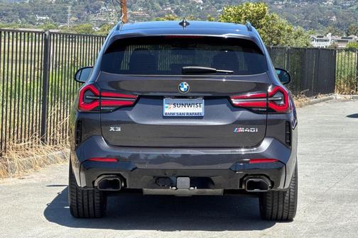 Dark Graphite Metallic 2023 BMW X3 M40i