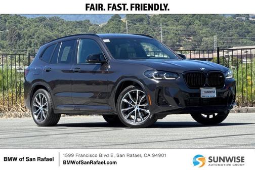 Dark Graphite Metallic 2023 BMW X3 M40i