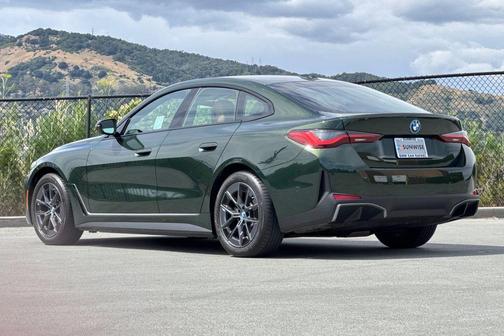 San Remo Green Metallic 2023 BMW i4 Gran Coupe eDrive35
