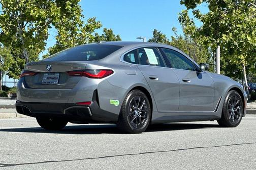 Skyscraper Gray Metallic 2023 BMW i4 Gran Coupe eDrive35