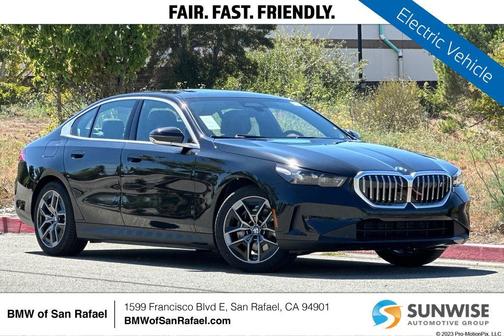 Black Sapphire Metallic 2026 BMW i5 eDrive40