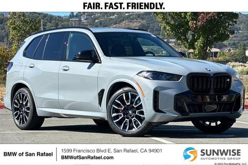 Gray Metallic 2025 BMW X5 M60i