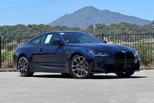 Tanzanite Blue II Metallic 2024 BMW M4 Competition xDrive