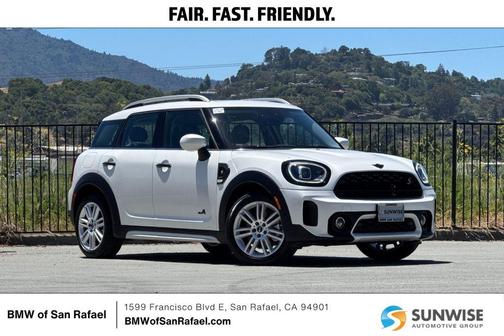 White Metallic 2024 MINI Countryman Cooper S ALL4