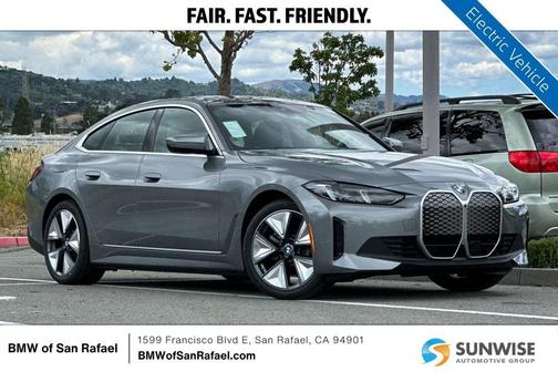 Gray Metallic 2026 BMW i4 Gran Coupe eDrive40