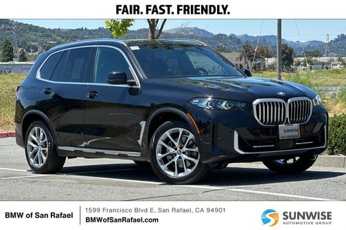 Black Sapphire Metallic 2024 BMW X5 xDrive40i