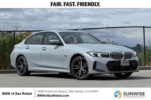 Brooklyn Gray Metallic 2023 BMW 330e xDrive