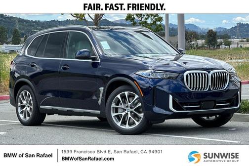 Tanzanite Blue II Metallic 2026 BMW X5 PHEV xDrive50e